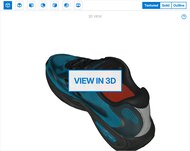 New Balance AC Runner 3D Model Full Shoe
