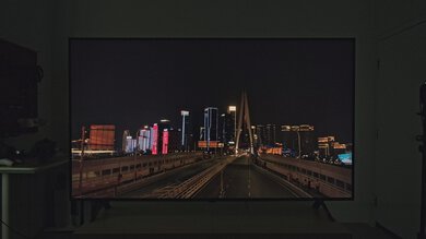 LG QNED85T HDR Cityscape Photo