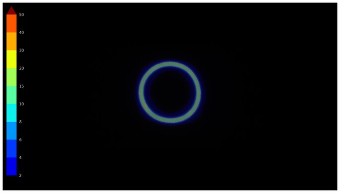 MSI MPG 321URX QD-OLED Total Reflection Ring Light Picture