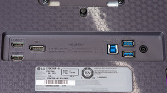 LG 27GX700A-B Inputs 1