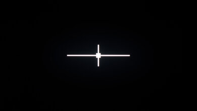 Samsung 100QN80F Black Uniformity Picture With Preferred Local Dimming