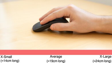 Microsoft Arc Mouse Fingertip Grip Hand Recommendation