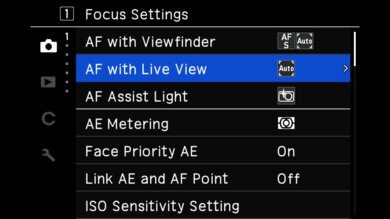 PENTAX K-3 Mark III Screen Menu Picture