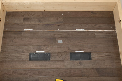 Wyze Handheld Vacuum Wood Cracks Post Test