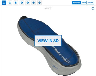 Altra Experience Flow 2 3D Model Internal