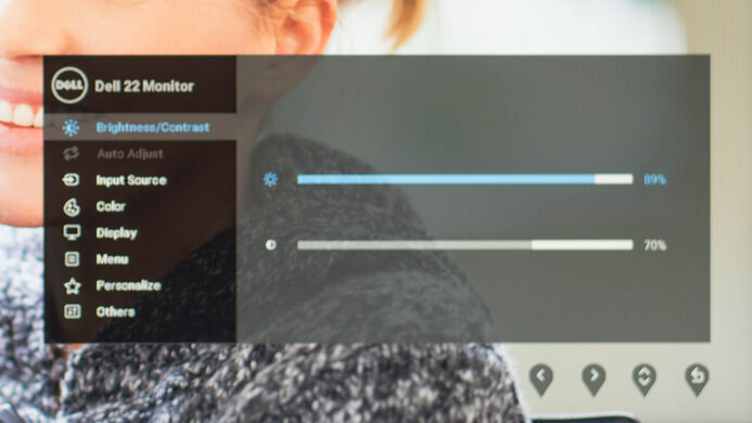 Dell E2220H OSD Picture