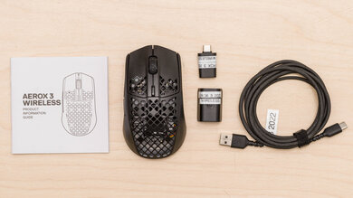 SteelSeries Aerox 3 Wireless (2022) In the box picture