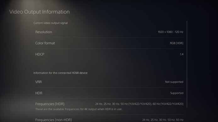 Acer Nitro XV252Q Fbmiiprx PS5 Compatibility Photo