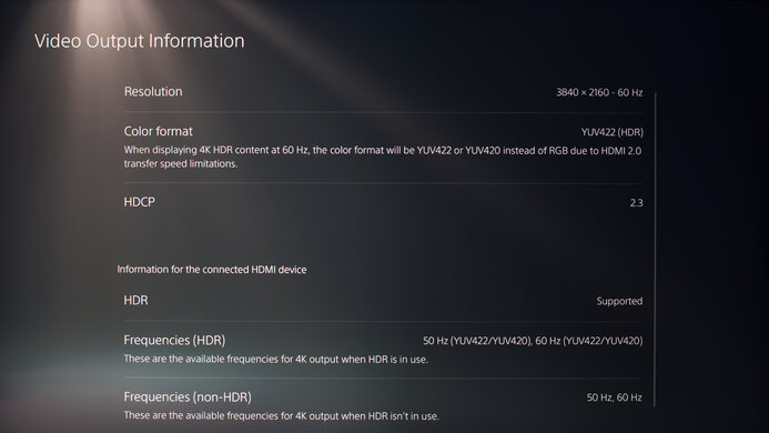 ASUS TUF Gaming VG27AQL1A PS5 Compatibility Photo