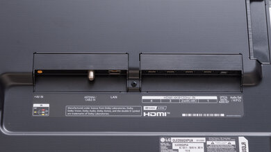 LG GX OLED Rear Inputs Picture