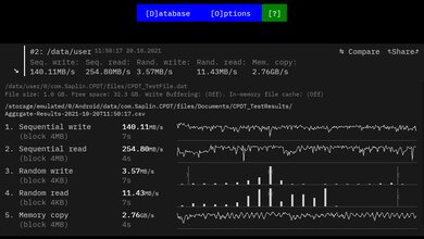 Samsung Chromebook 4 (2019) Storage Performance Image