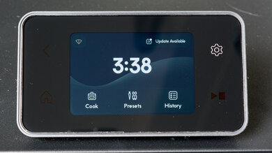 CHEF iQ MiniOven Control Panel Picture