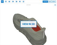 Mizuno Wave Horizon 9 3D Model Full Shoe