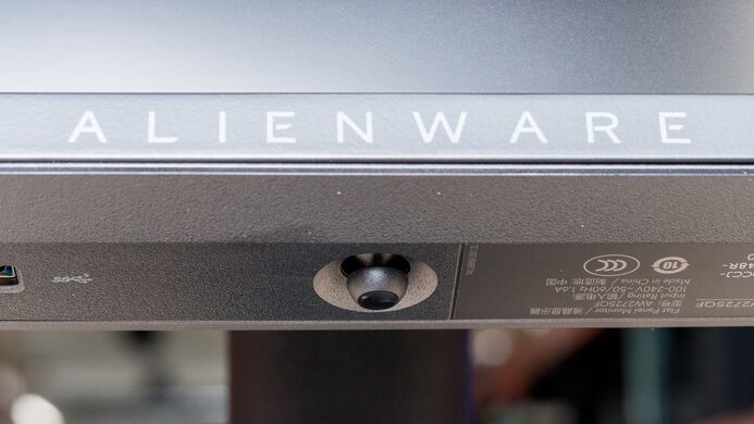 Dell Alienware AW2725QF Controls Picture