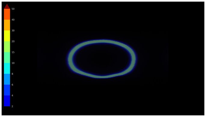 MSI MPG 341CQPX QD-OLED Total Reflection Ring Light Picture