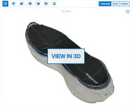 Salomon Aero Blaze 4 3D Model Internal