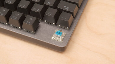 Logitech K845 Build Quality Close Up