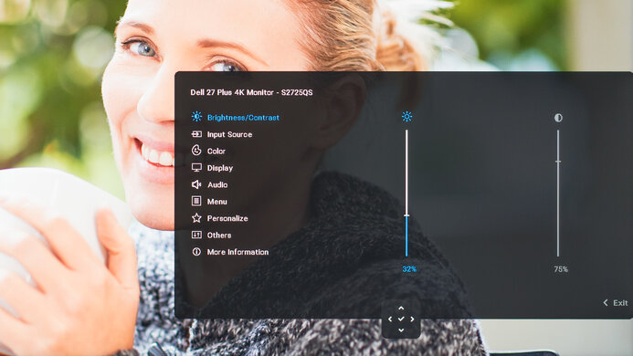 Dell S2725QS OSD Picture