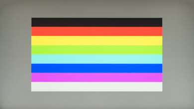 HP OMEN 27 Color bleed horizontal