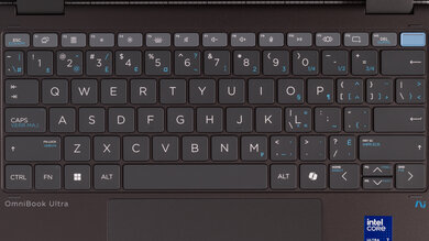 HP OmniBook Ultra Flip 14 (2024) Keyboard Photo