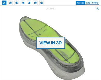 Saucony Endorphin Azura 3D Model Internal