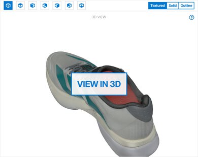 adidas Adizero Boston 13 3D Model Full Shoe