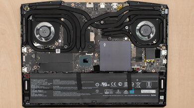 MSI Raider GE67 HX (2022) Internals Photo