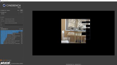 Lenovo Yoga 9i 14 (2021) Cinebench R23 Photo