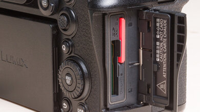 Panasonic LUMIX S1RII Card Slot Picture