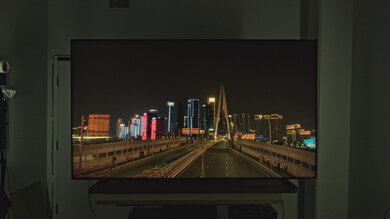 Hisense 100U8QG HDR Cityscape Photo