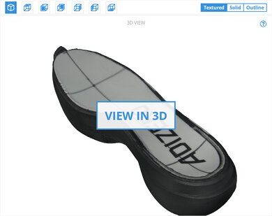 adidas Adizero Evo SL 3D Model Internal