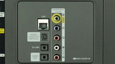 Samsung JS7000 Rear Inputs Picture