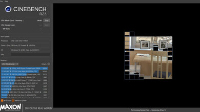 ASUS ROG Zephyrus G16 (2024) GU605 Cinebench R23 Photo
