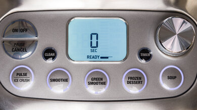 Breville the Super Q BBL920 Control Panel