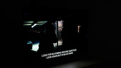 Sharp AQUOS FS1 OLED Blooming Photo In Game Mode