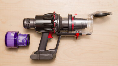 Dyson V9 Motorbar Dirt Compartment Picture