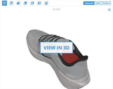 Nike Pegasus 41 3D Model Full Shoe