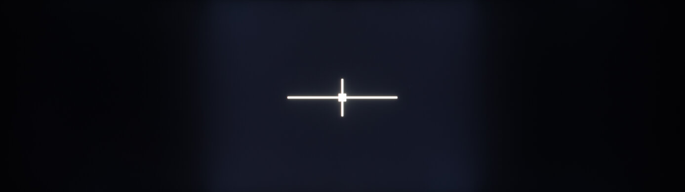 LG 49GR85DC-B Black Uniformity Picture With Local Dimming