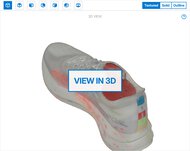 ANTA C202 5 GT 3D Model Full Shoe