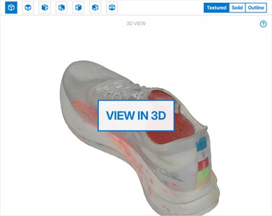 ANTA C202 5 GT 3D Model Full Shoe