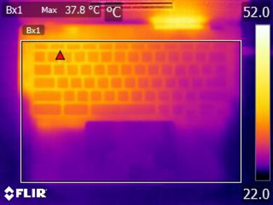 Acer Chromebook Plus 514 (2023) Keyboard Temps Picture