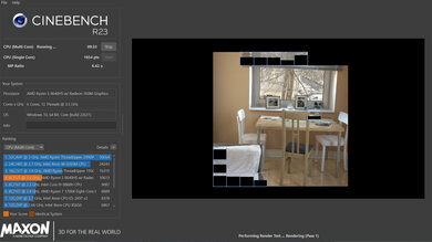 Lenovo Yoga 7 2-in-1 14 (2024) Cinebench R23 Photo