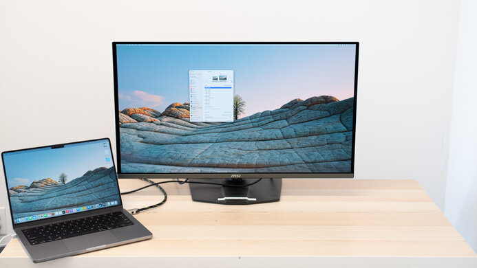 MSI MPG 321URX QD-OLED Display Picture