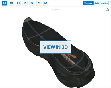 Brooks Glycerin 23 3D Model Internal