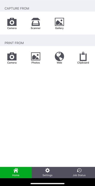 Lexmark CX331adwe App Printscreen