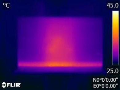 Sony A1E OLED Temperature picture