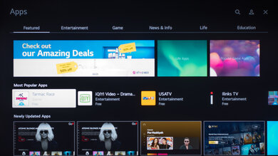 LG NANO90 2021 Apps Picture