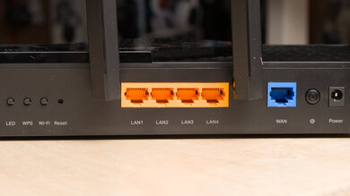 TP-Link Archer AXE75 Ports Photo