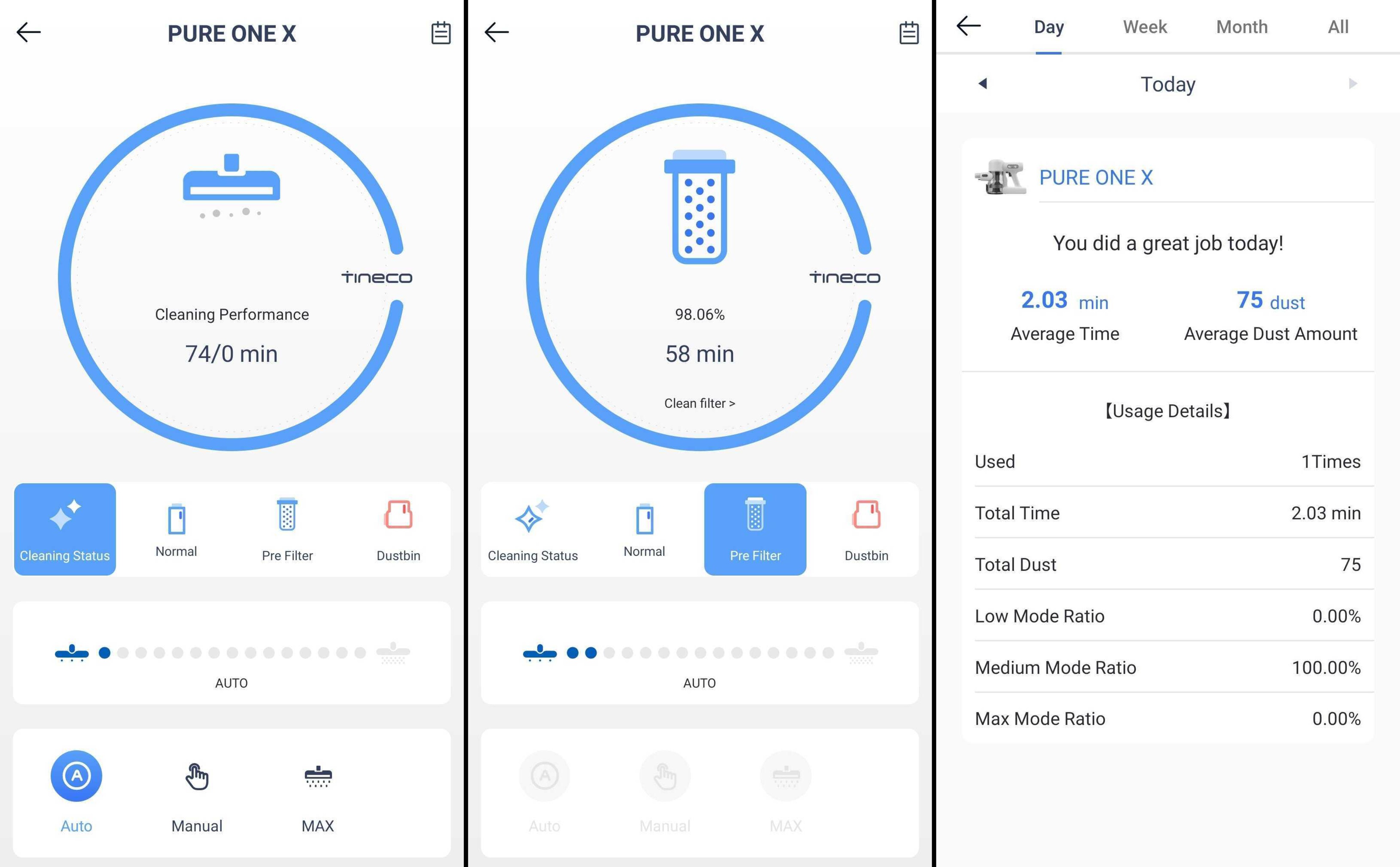 Tineco PURE ONE S11 vs Tineco PURE ONE X SidebySide Vacuum Comparison