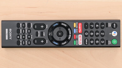 Sony X800G Remote Picture